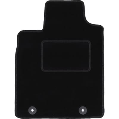 Bestuurdersmat zwart voor: Dacia Duster 2WD SUV (2010-2018)
