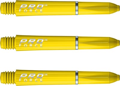 Professionele Nylon Korte Dartpijlstelen met Ringgrip - Set van 3
