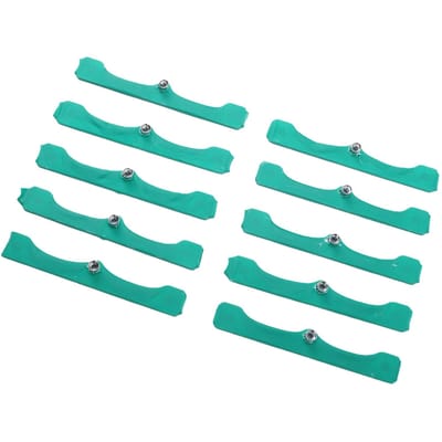 10 Pcs Outil de Réparation de Boîte Murale Type 86 Réparateur de Boîte Encastrée Isolée Fixateur d'Interrupteur Prise avec Vis et Double Face