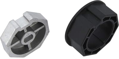 Achthoekige adapter 60 mm voor rolluikmotoren
