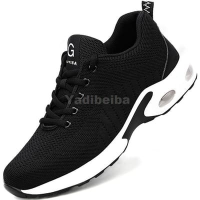Veiligheidsschoenen Heren Dames Werk Veiligheidsschoenen Stalen Neus Kevlar Lekvrij Luchtkussen Sneakers Lichte Mode Werkschoenen Unisex 39