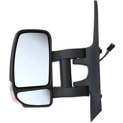 Modecar Renault Master / Opel Movano - Buitenspiegel Lange Arm (20cm) - Links (Bestuurderszijde) - Elektrisch Verwarmd - Inclusief Richtingaanwijzer