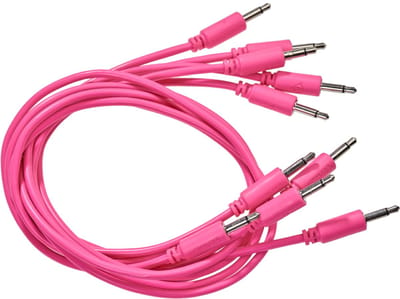 Black Market Modular Patch Cables 90mm Pink (5-Pack) - Patchkabel
