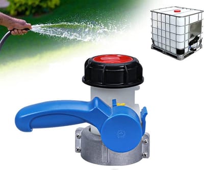 Vlinderklepadapter, geschikt Geschikt voor regenwatertanks en IBC-opslagtanks (75 mm).