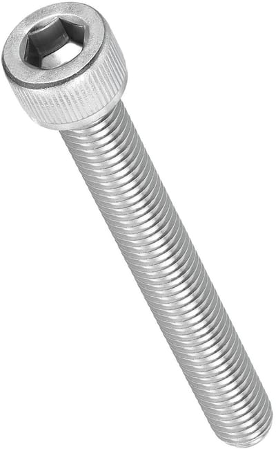 2 Stuks M10-1.5x80mm RVS Countersunk Hex Socket Schroeven voor 3D Printer en Elektrische Motoren, Volledige Draad