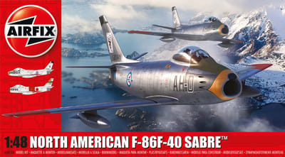 Airfix Modelbouwpakket Militaire voertuigen - 08110 North American F-86F-40 Sabre Plastic - 1:48 - Modelbouw