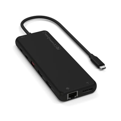 Satechi USB-C 13-in-1 Triple display multiport adapter - Zwart