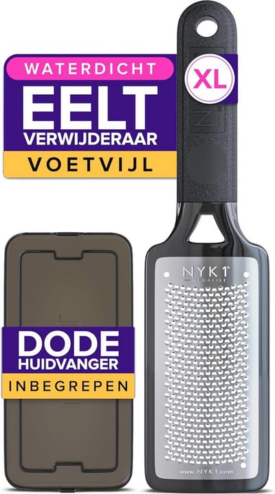 Voetvijl voor Eeltverwijdering - Professionele Voetscrubber met Opvangbak - Geschikt voor Nat en Droog Gebruik