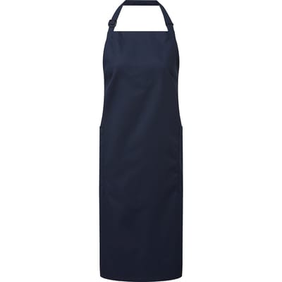 Premier Unisex Volwassenen Biologisch Fairtrade Gecertificeerd Volledig Schort (Marine)