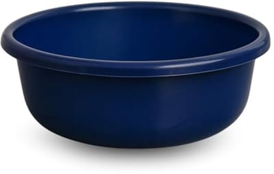 Ronde wastafel 6L van duurzaam kunststof - Multifunctionele wastafel voor keuken, tuin of badkamer - 32 cm