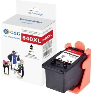 G&G Inktcartridge Compatibel Kleur NC-RG540XL GP-C540XLBK