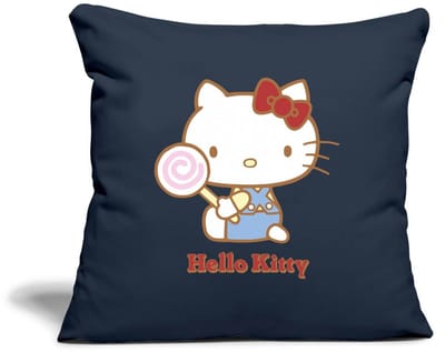 Hello Kitty Met Een Lollipop Sierkussenhoes, 45 x 45 cm
