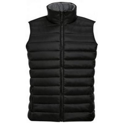 SOLS Herengolf Gewatteerde Waterafstotende Bodywarmer/Gilet (Zwart)