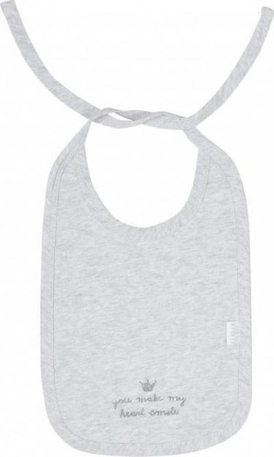 BAMBAM Slab "you make my heart smile" - Grijs - Baby cadeau