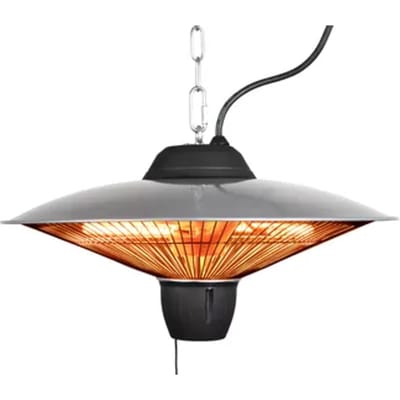 Eurom Terrasverwarmer Partytent Heater 1502 - Hangend - 1500w - Zilver