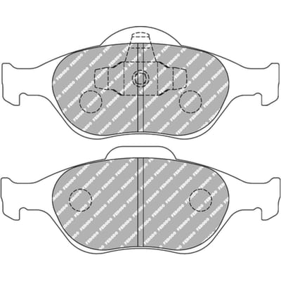 Sportremblokken zonder goedkeuring FERODO FCP1394R
