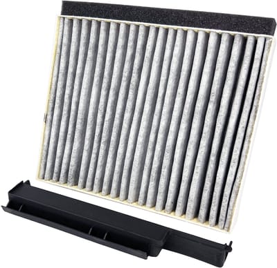 Multaparts® koolstof filter afzuigkap 21,7 x 21,7 x 2,5 cm | Filtercassette met actief kool om geurtjes tegen te gaan | Past in veel merken | Alternatief voor Bosch / Neff / Siemens 17006795