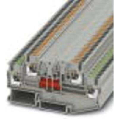 Phoenix Contact 3210267 Doorgangsserieklem 5.2 mm Spanveer Grijs 50 stuk(s)