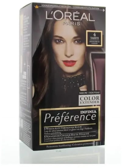 L'Oréal Paris Préférence Middenbruin 4 - Permanente Haarkleuring