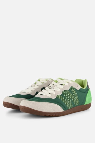Woden Nanna Sneakers groen Leer - Maat 40