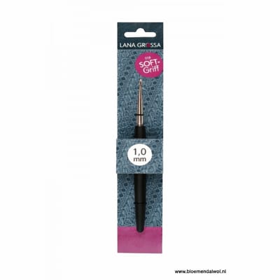 Lana Grossa Haaknaald met Softgrip 1,0 mm