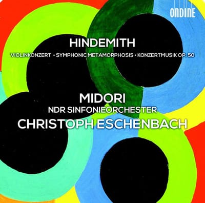 Christoph Eschenbach, NDR Sinfonieorchester, Midori Goto - Hindemith: Violinkonzert|Metamorphosis|Konzertmusik (CD)