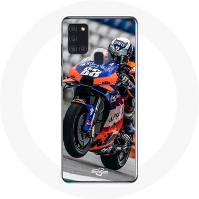 Coque - Maniacase - Samsung Galaxy A21S - Drapeau Portugal - Souple - Protection et décoration noir
