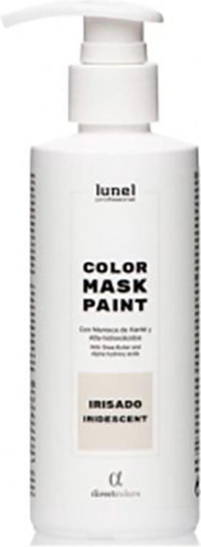 Lunel Kleur haarmasker IRIDESCENT - ZILLVER GRIJS haar verf, 200ml