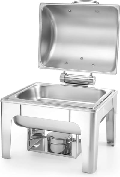 HENDI Chafing dish – spiegelglans – 4L – roestvast staal – 365x345x345 mm
