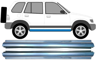 Reparatie dorpel voor Kia Sportage 1994-2002 / Links + Rechts / Set