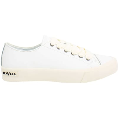 Seavees Crosby Dames Witte Plimsolls