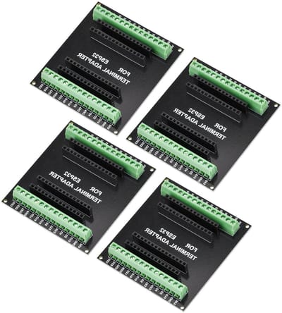 Breakout Board - Ontwikkelingsbord - Elektronica Projecten - Dubbellaags PCB - 4 Stuks - Groen