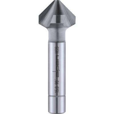Alpen 0232001240100 Kegelverzinkboor 12.40 mm Blank Cilinderschacht 1 stuk(s)