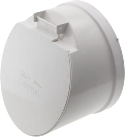 Afvoerafdekking - Vloerputdeksel - Geurloos Afvoeren - Automatisch Sluitend - 50-160mm - Wit