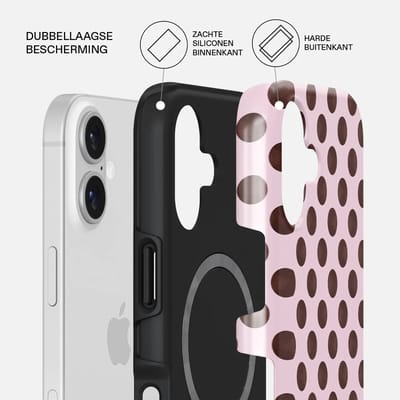 Burga Tough Backcover geschikt voor MagSafe geschikt voor iPhone 17 - New Crush