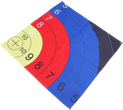 Boogschietdoelhanddoek Zeer Absorberend - Microvezelstof - Uniek Patroon - Slijtvast - Voor Badkamer/Strand - Superieure Waterabsorptie - Handdoek