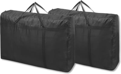 Brandhoutzak 60 liter - Robuuste brandhoutmand van sterk PP/PE-weefsel in houtdesign