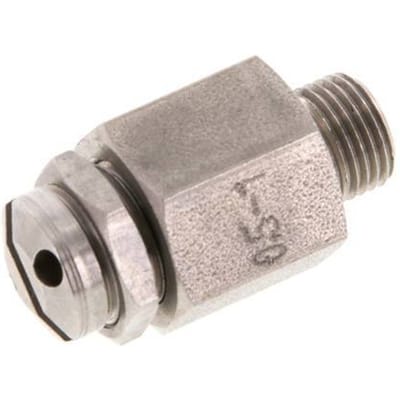 G 1/8'' Roestvrij staal 303 Verstelbare Veiligheidsklep 0,5-1 bar (7,25-14,50 psi)