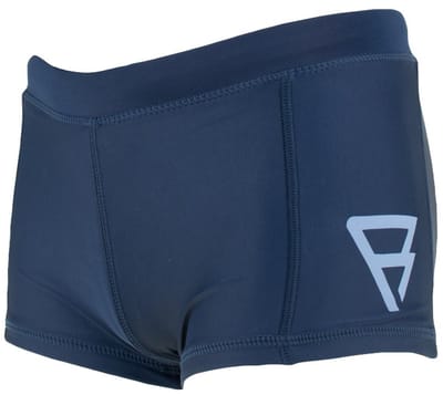Brunotti - Samiery-Logo - Zwembroek Indigo Blue - Sportieve Zwem Trunk Jongens - Flexibele Fit - 164