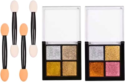 Guardian Beauty Chroom Nagelpoederset - 4 Kleuren - Ultrafijne Glanspigmenten - Spiegelnagelontwerpen