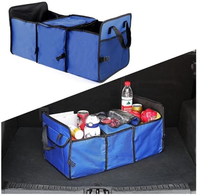 Dailygoods- Opbergdoos Geïsoleerd - Opbergdoos Kofferbak - Opvouwbaar - Oxford-stof - 60 x 31 x 28 cm - Universeel Gebruik - Auto-opbergbox