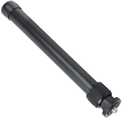 Dailygoods- Statiefverlenging Sterke Verlengbuis - Verstelbare Aluminiumlegering - 2 Delen - 25-41 cm - 1/4 inch/3/8 inch Schroefinterface - Eenvoudige Installatie