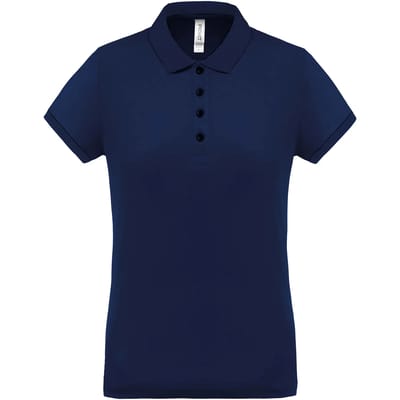 Damessportpolo 'Proact' met korte mouwen Sporty Navy - XXL
