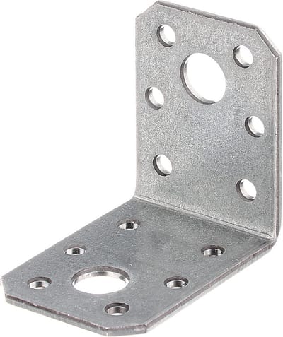 Verzinkte Hoekverbinder voor Houtconstructies 50x50x35 mm