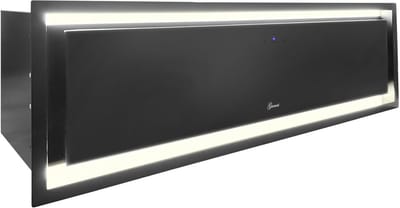 Gurari - Plafondafzuigkap - afzuigkap - GCH 973 BL - afzuigkap - 90 cm - Zwart -850 m³/h