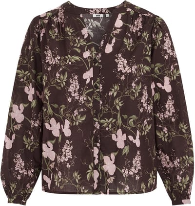 WE Fashion Dames blouse met print – Curve