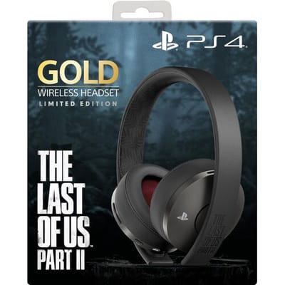Sony PlayStation 4 Gold Wireless Headset Limited Edition-The Last of Us Part II (Diversen) Nieuw