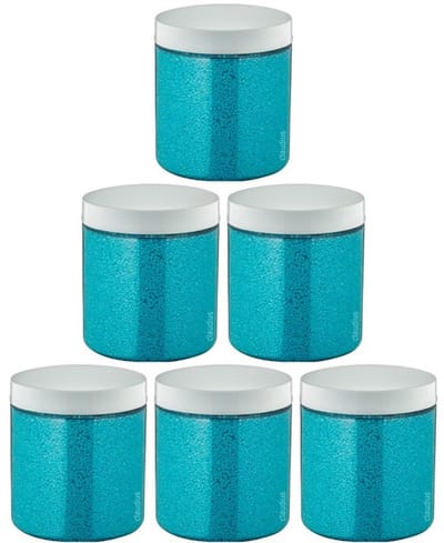 Badkaviaar Opium - 200 gram - Pot met witte deksel - set van 6 stuks - bad parels voor in bad