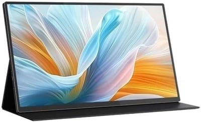 Draagbaar Extra Scherm - Laptop Monitor - Efficiënt Werken - 100Hz Verversingssnelheid - 18.5 Inch - Zwart