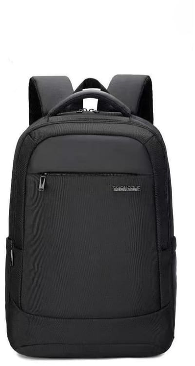 TK-S Laptoptas, Zwart en Stevig, 29 Liter, 17,3 inch laptopvak. (50x33x18cm)